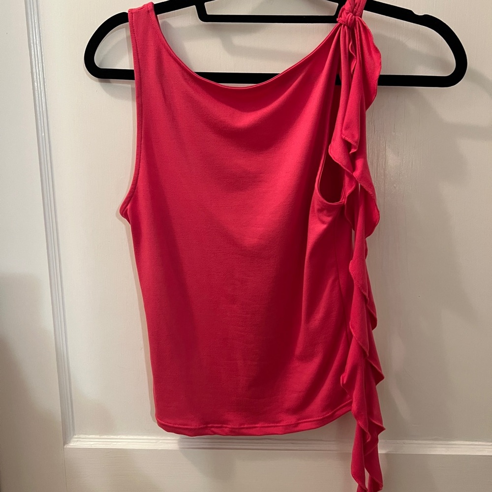 Kimchi, blue, hot pink tank top